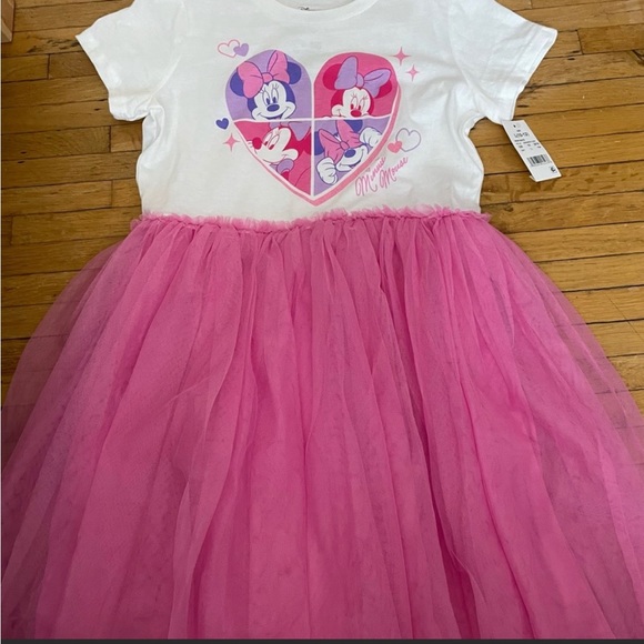 Disneys Minnie Mouse girls tulle dress size large (10/12) - Picture 1 of 2
